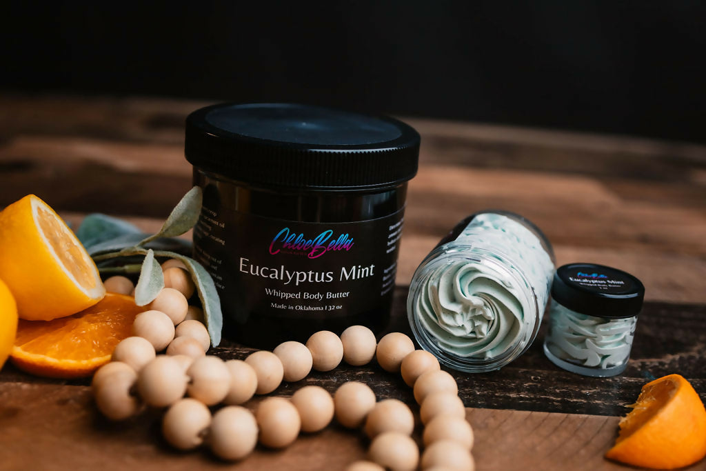 Eucalyptus mint body butter collection 2
