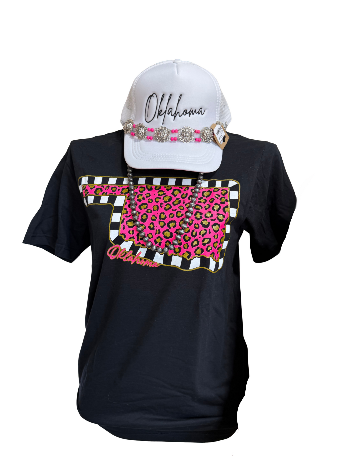 Pink Leopard OK Shirt