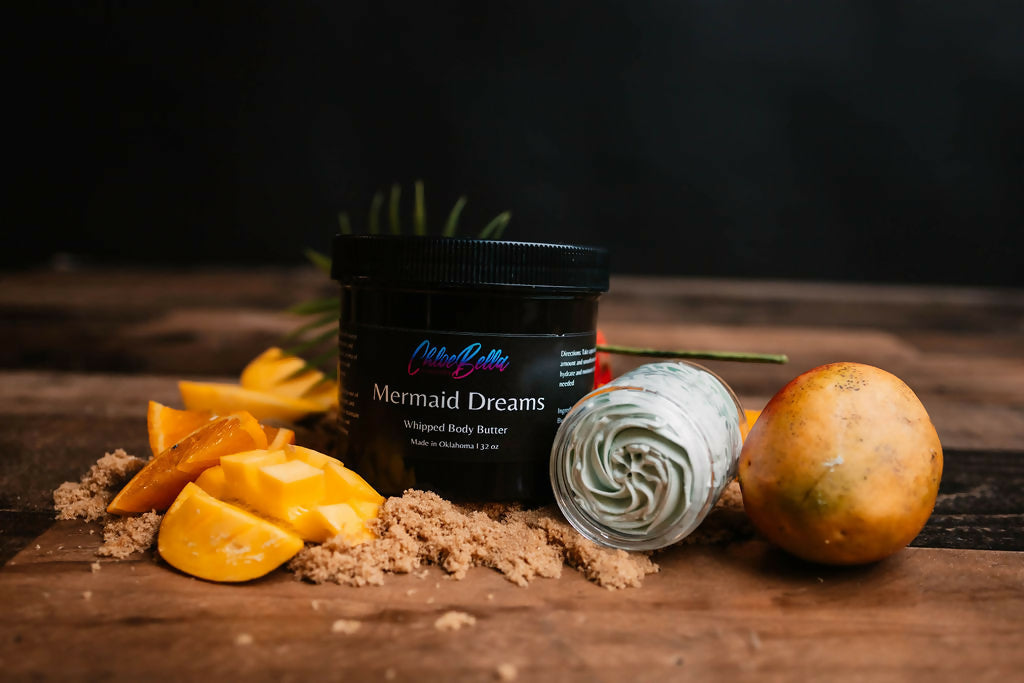 mermaid dreams body butter 32 oz and 6 oz 2