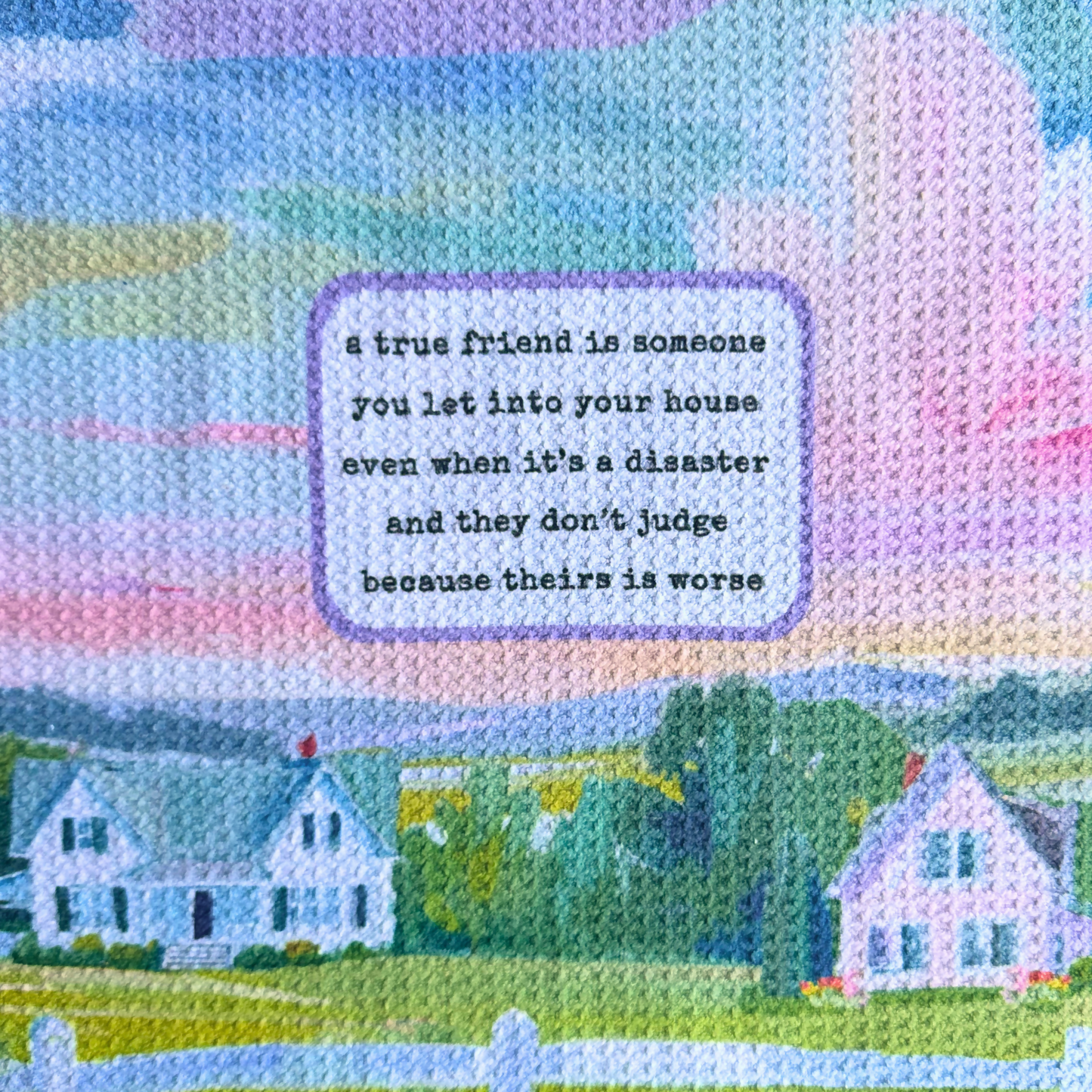 A True Friend - writing detail