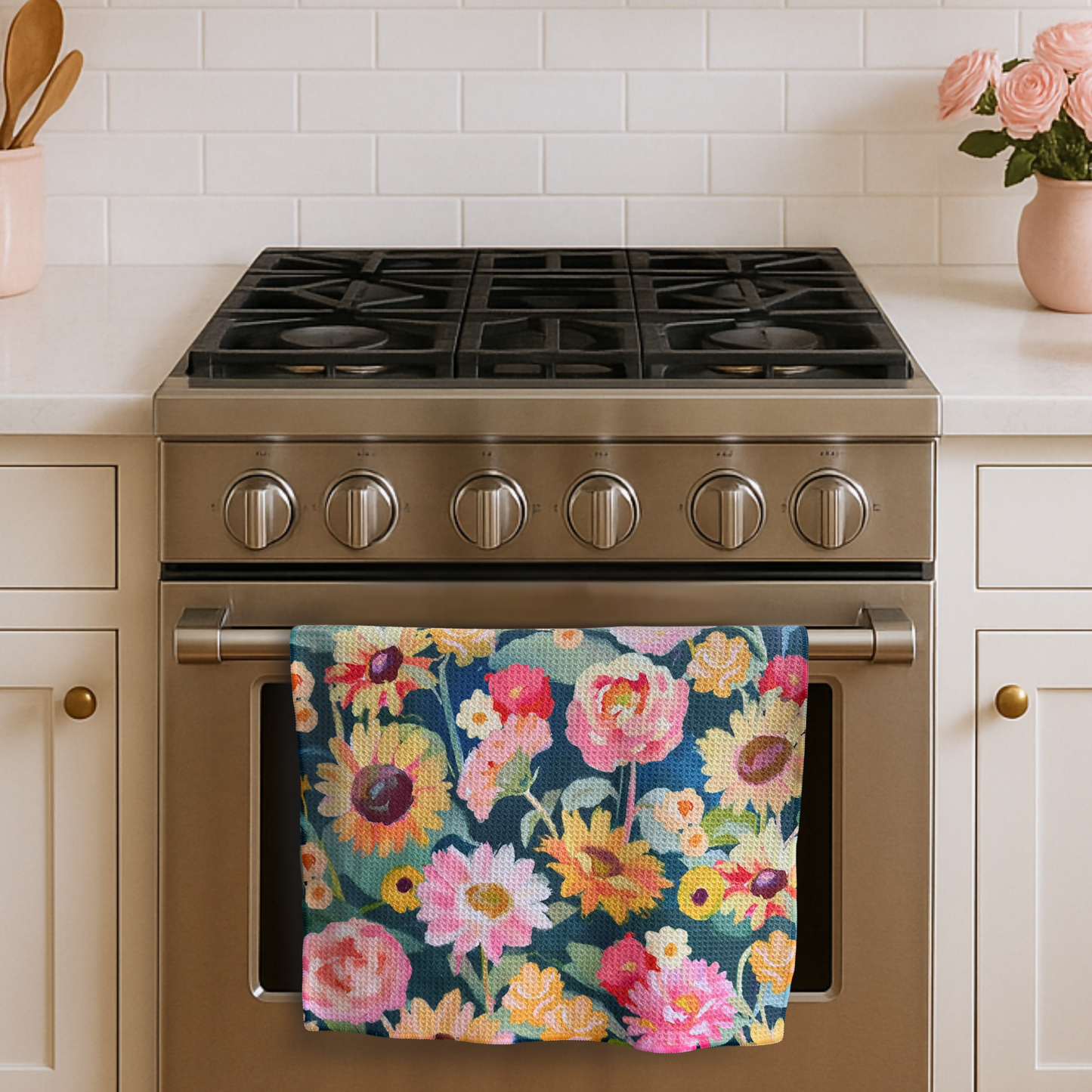 Common Sense is a Flower - BACK - oven door