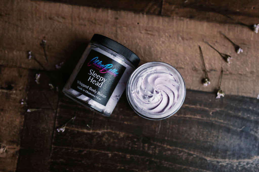 sleppy head body butter 6 oz