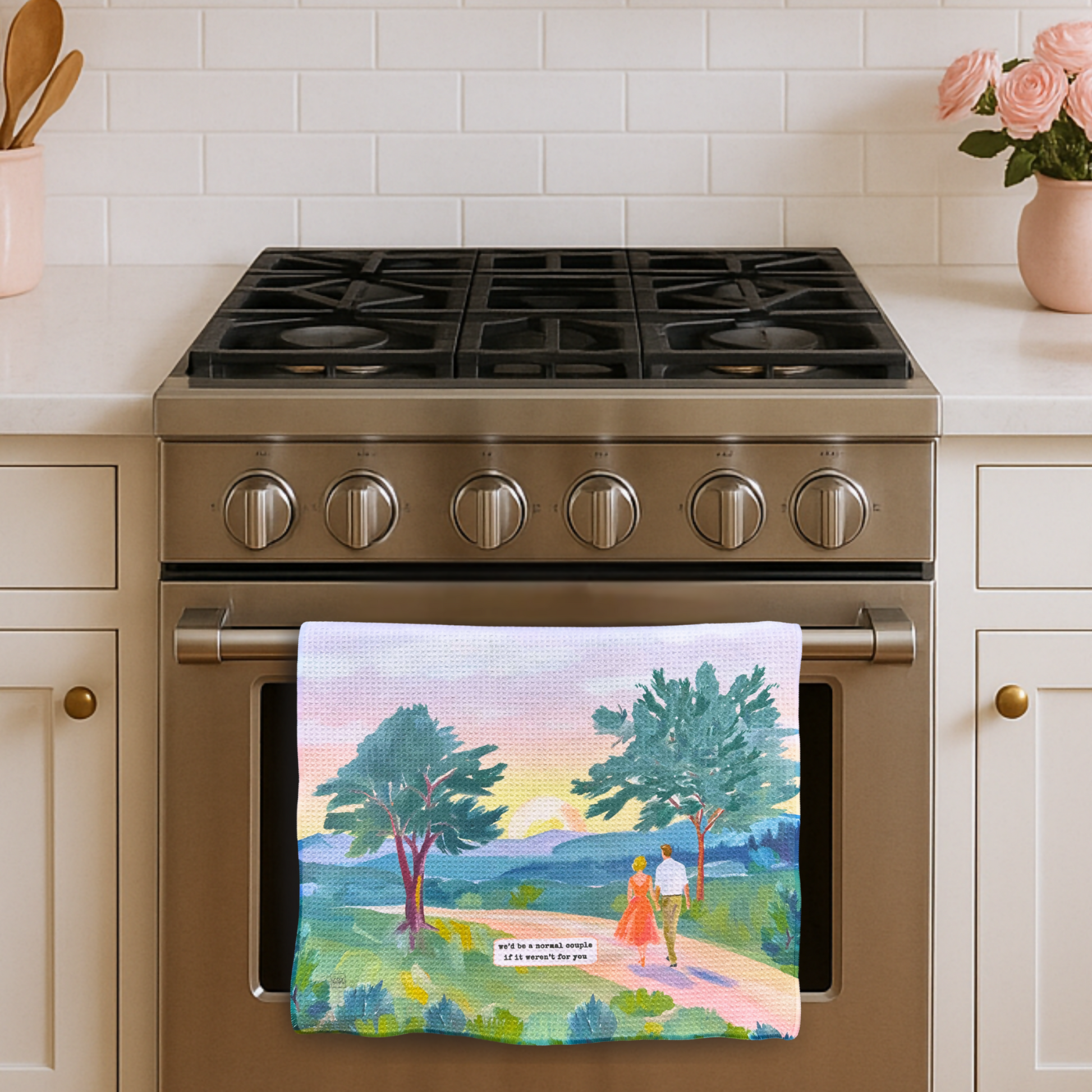 Normal Couple - FRONT - oven door