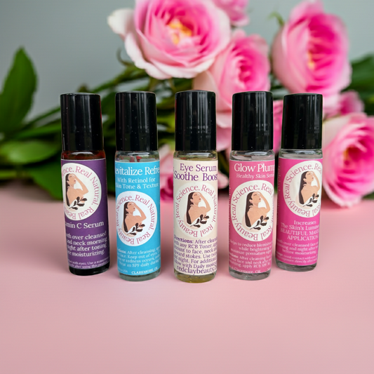Lymphatic Facial Roll‑On Serum Bundle