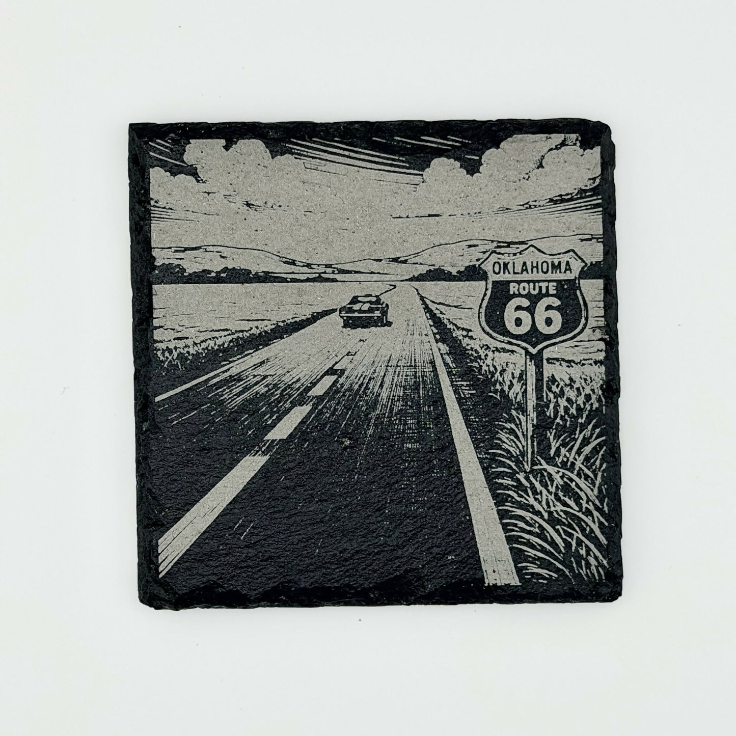 Route 66 Oklahoma Scenes - 6 Sets of 4 Coasters