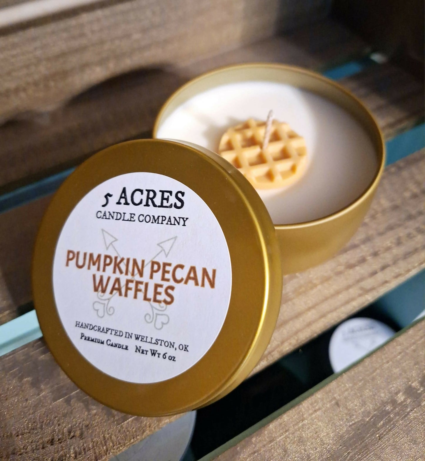 6 oz candle tin