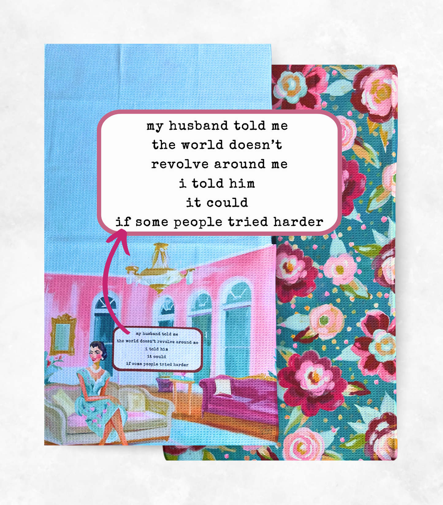Revolve Around Me - Front, Back & Text Box
