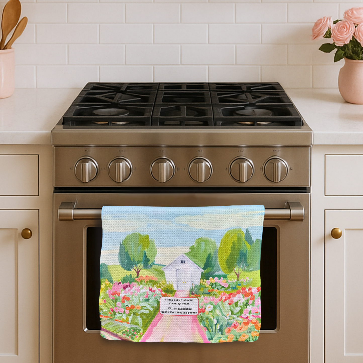 Clean My House Garden  - FRONT - oven door