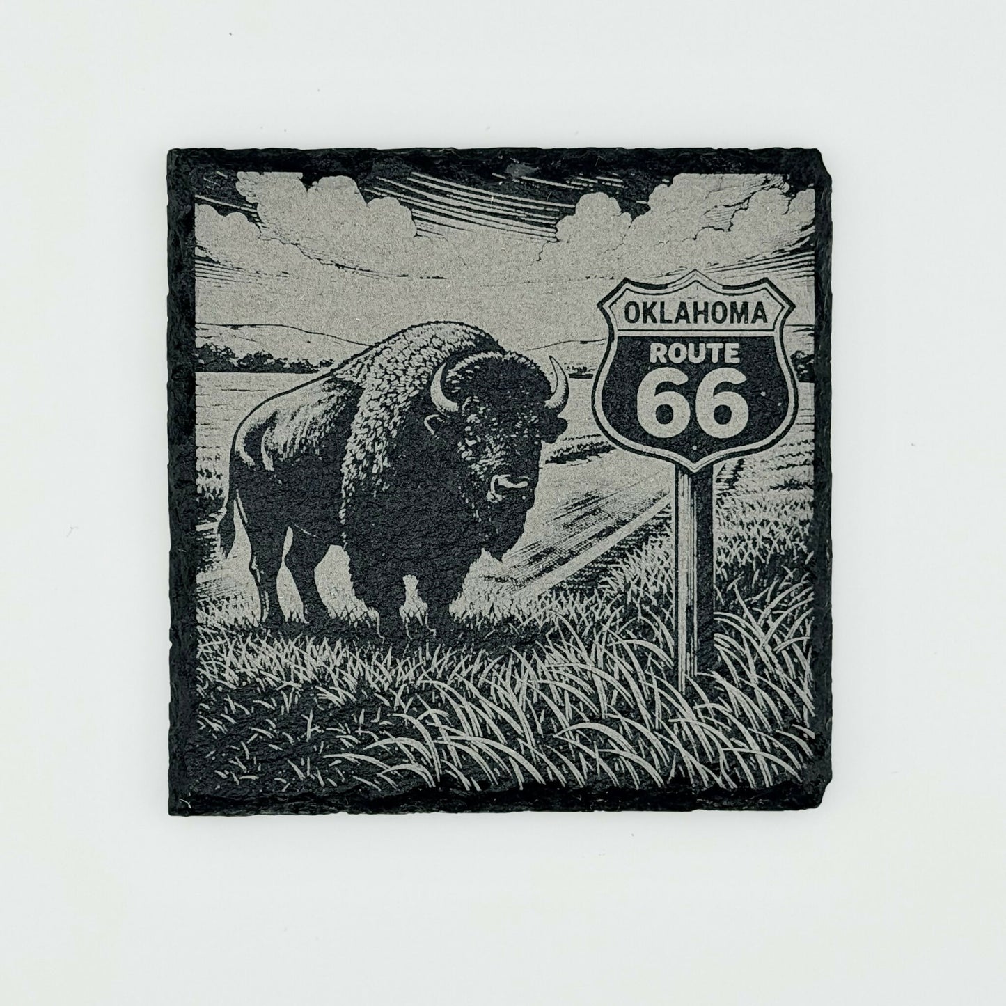 Route 66 Oklahoma Scenes - 6 Sets of 4 Coasters