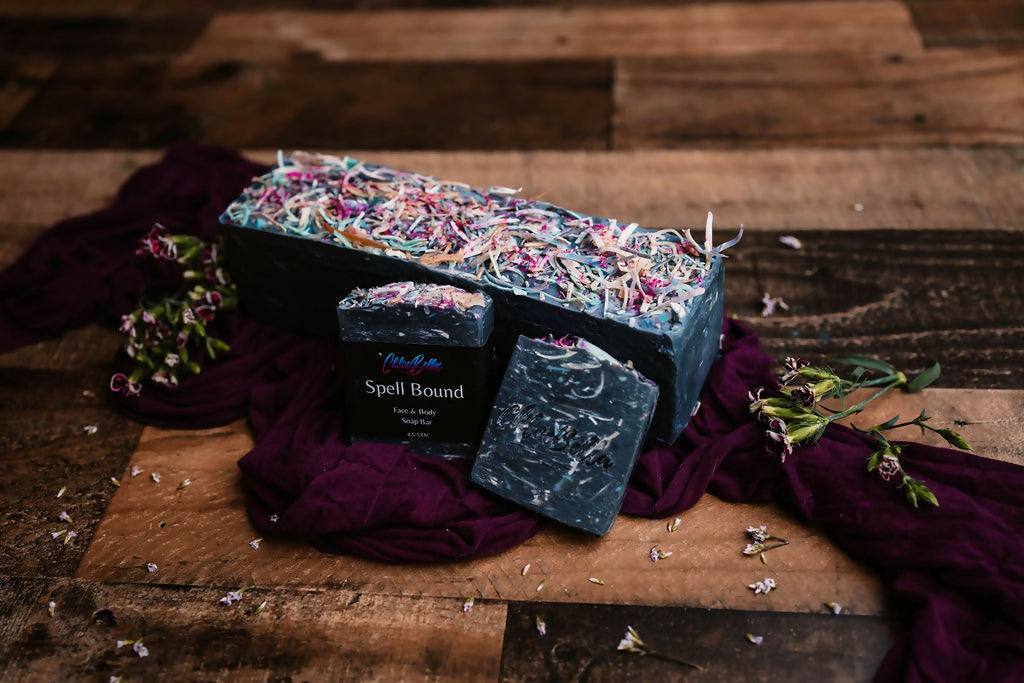 spellbound soap loaf and bars