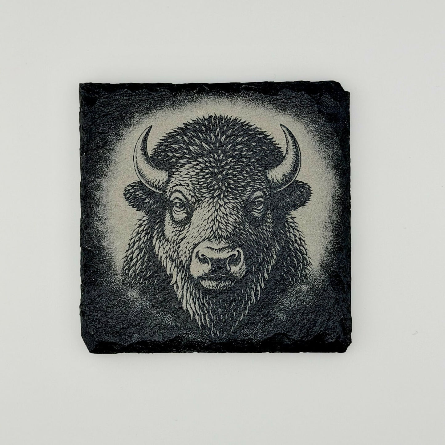 American Bison Slate Coasters - 6 Sets of 4 Coasters