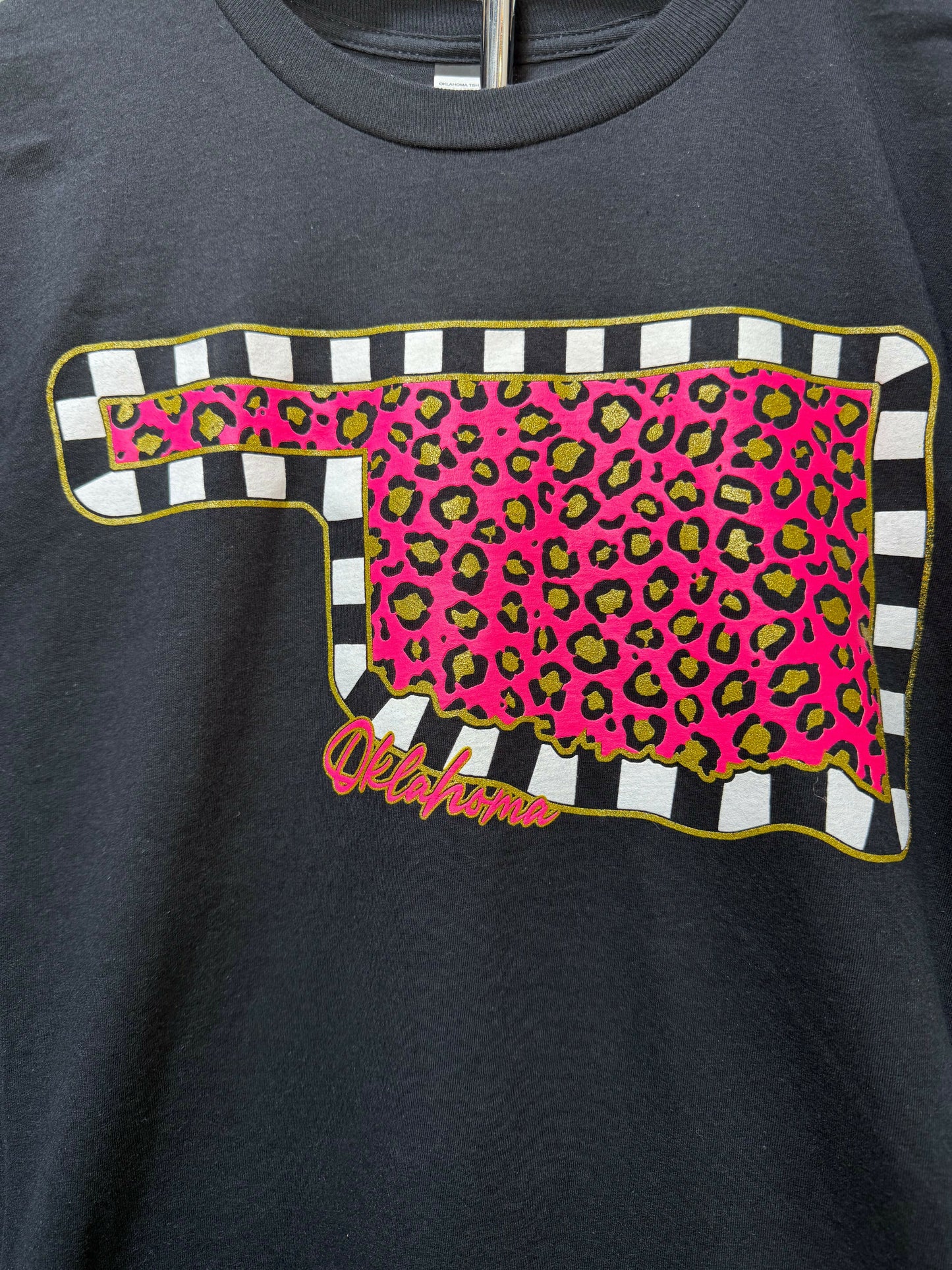 Pink Leopard OK Shirt