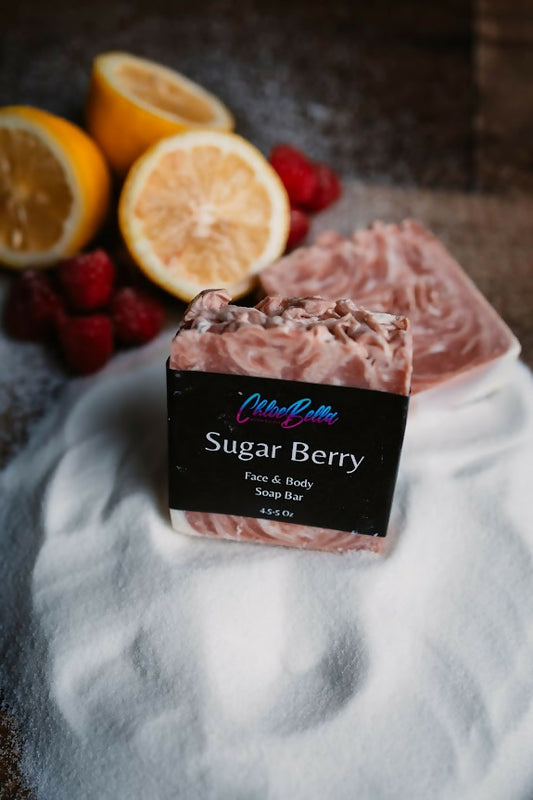 sugar berry soap  bars