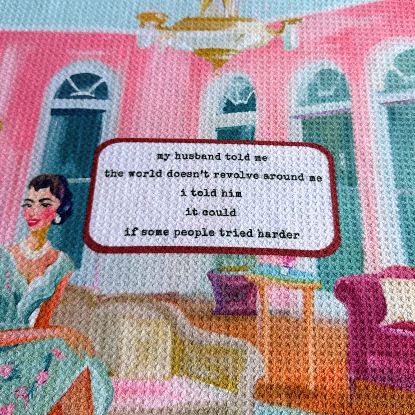 Revolve Around Me  - writing detail