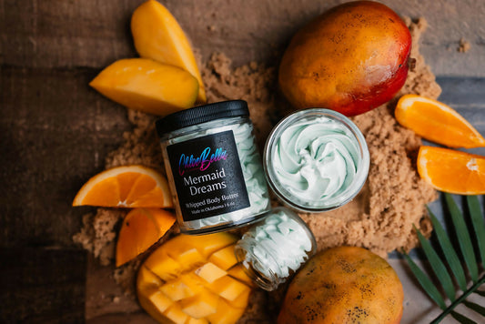 mermaid dreams body butter 6 oz and 1 oz 2