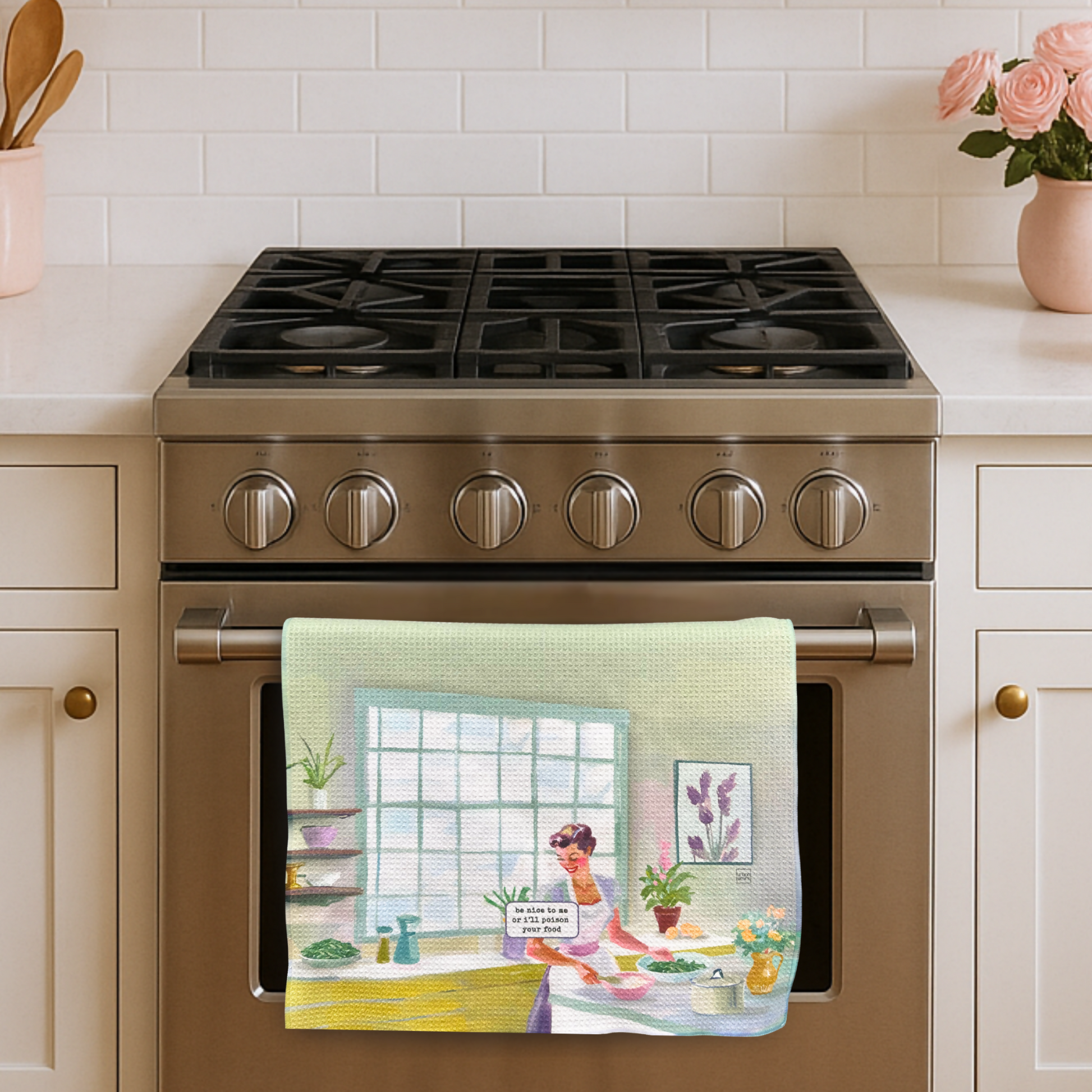 Poison Your Food  - FRONT - oven door