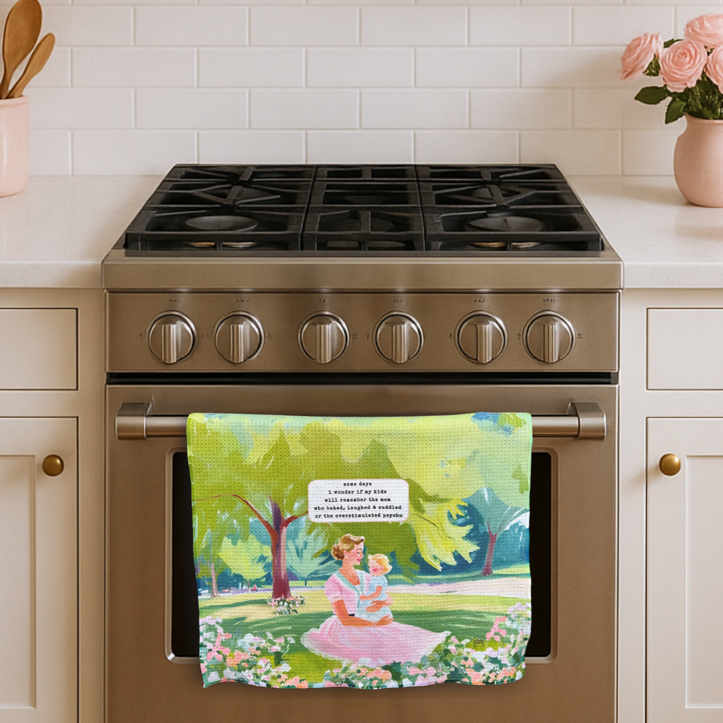 Overstimulated Psycho - FRONT - oven door