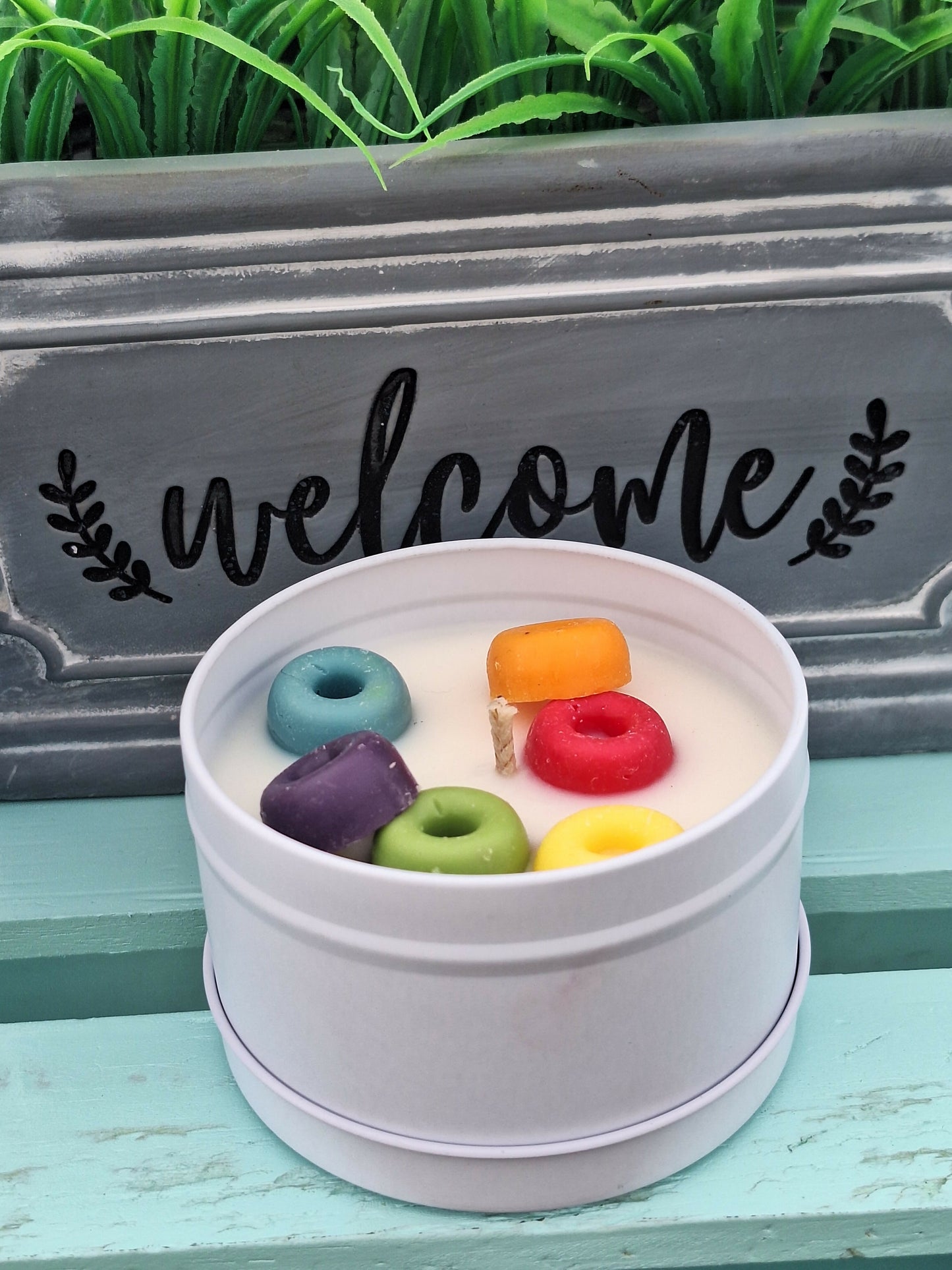 6 oz candle tin