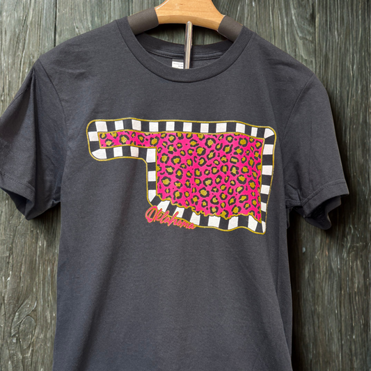 Pink Leopard OK Shirt