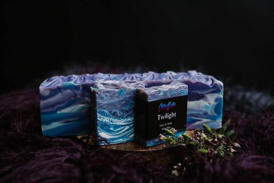 twilight soap loaf and  bars 2
